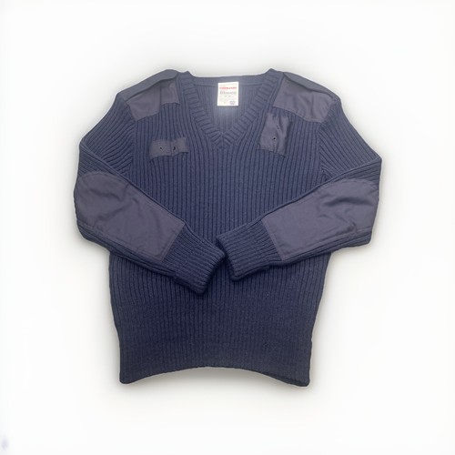 Blauer maglione lana - blauer, commando