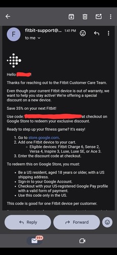 Codice promozionale fitbit - codice,