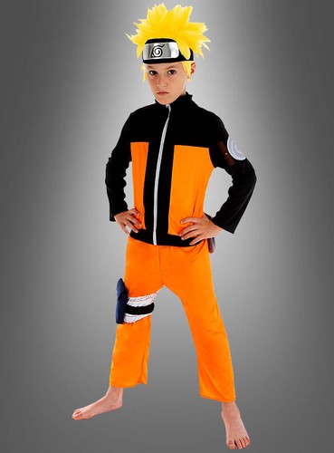 Costume naruto cosplay bambino - cosplay,