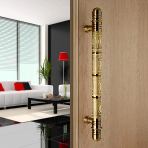 Maniglia porta ingresso ottone - maniglia,