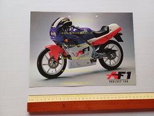 Aprilia AF1 50 Project 108 1988 depliant originale brochure