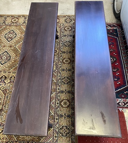 Coppia panche legno - in,