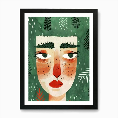 Illustrazione una ragazza - illustrazione, di
