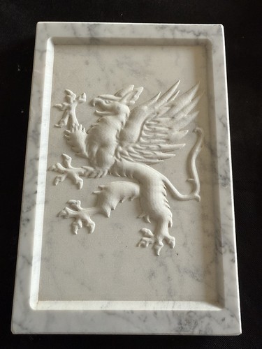 Stemma grifone marmo di - grifone,