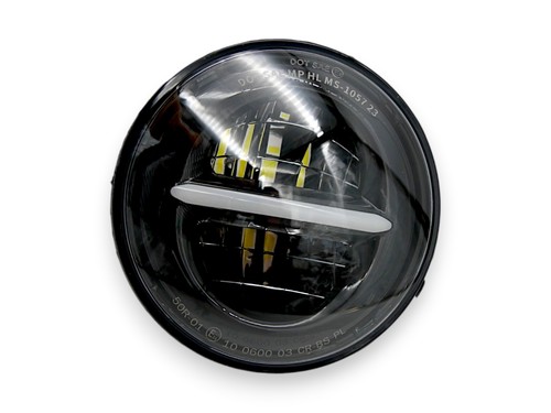 Faro led rotondo - rotondo, pollici