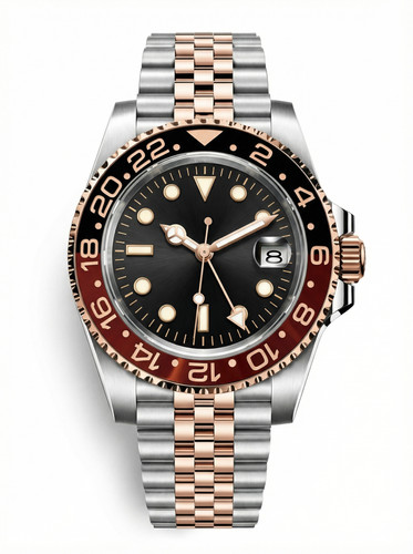 Gmt mod oro rosa bicolore - rosa, ·