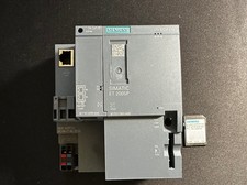 Siemens , CPU 1512SP-1 PN 6ES7512-1DK01-0AB0  +  adattatore bus BA 2xRJ45 + MMC