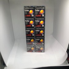 Lotto 10 pelicole rullini 135/36 Scotch 200 asa SCADUTI