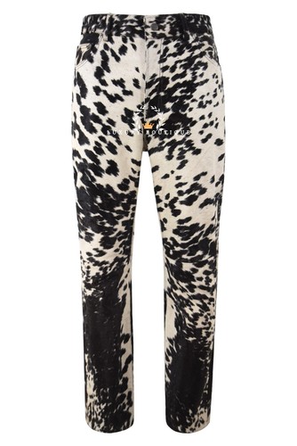 Pantalone uomo pelle mucca - pantalone,