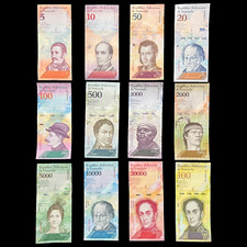 Lotto 12 Banconote Venezuela