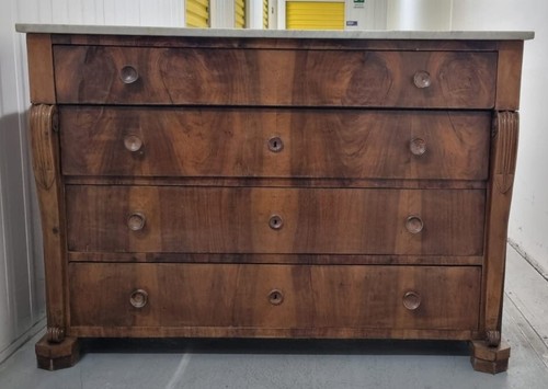 Cassettone antico legno - cassettone, con