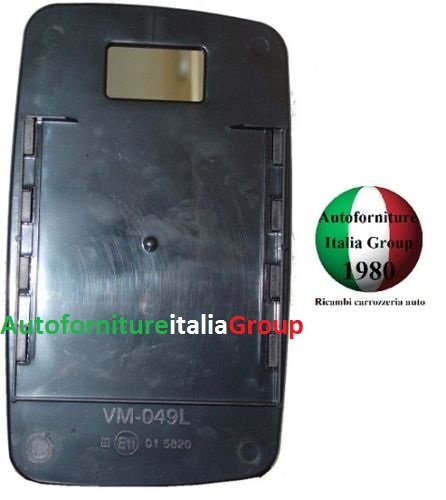 Piastra specchio retrovisore - piastra,