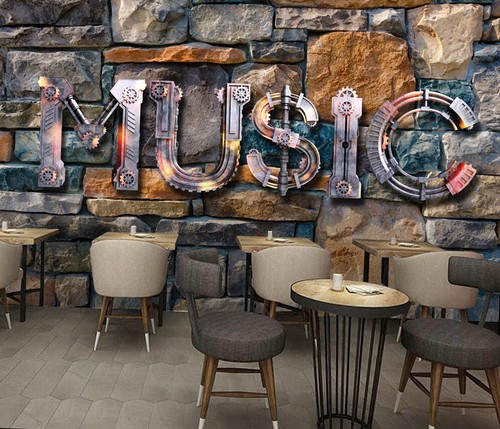 Carta parati music art - 3d,