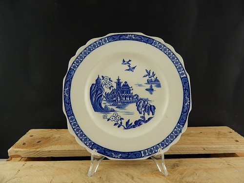 Antico piatto torta - torta, ceramica