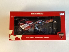 Modellino Minichamps 1:12 Ducati 999F05 James Toseland WSB 2005 confezione originale nuovo!