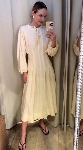 Abito zara nuovo colore burro - zara,