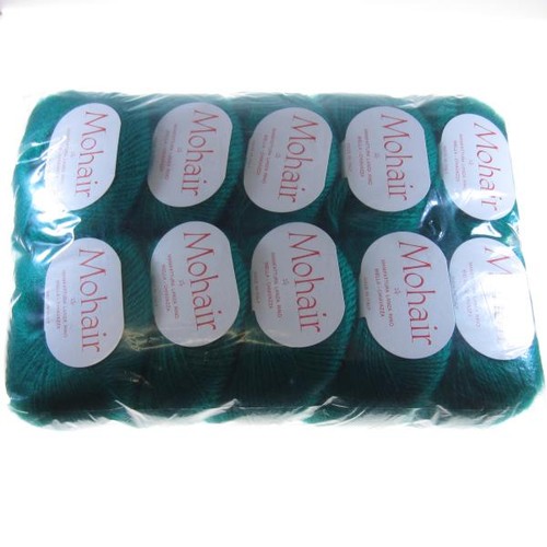 Gomitoli lana mohair verde - gomitoli, lana/mohair