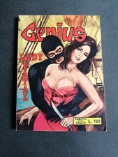 GENIUS 5 LADY FATAL FURIO VIANO EDITORE  ANNO 1969 DISEGNI MANARA