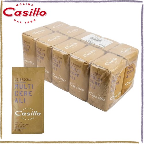 Farina multicereali con - multicereali, semi