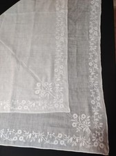 Velo Antico In Mussola Di