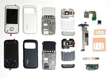 Nokia N86 genuine spare parts, front cover, keyboard, chassis, battery cover...