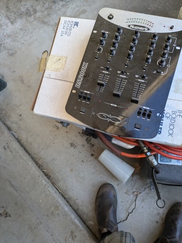 Numark dm3001x mixer - dm3001x,