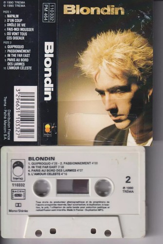 Blondin rare cassette audio - blondin,