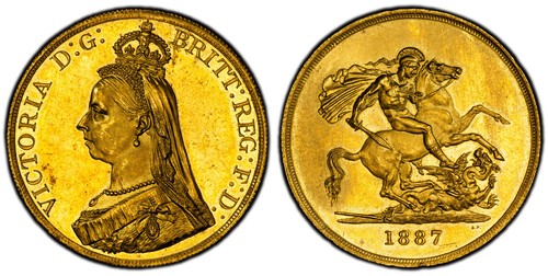 Gran bretagna vittoria 1887 - bretagna.,