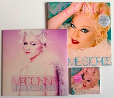 Madonna Bedtime Stories Silver Vinyl LP + Deluxe 2cd Set + Untold Chapter 12" EP