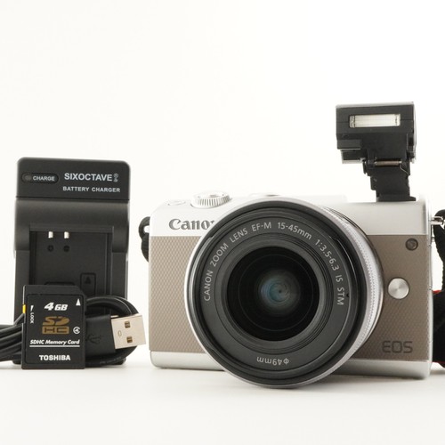 Canon eos m100 argento - eos, +