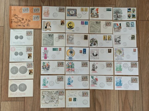 Lotto 100 buste fdc - lotto, +100