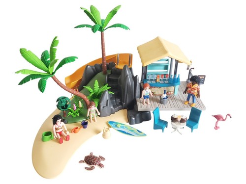 Playmobil 9162 bar sulla - bar,