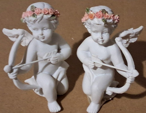 Statuine coppia amorini - statuine,