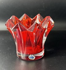 Bohemia Crystal Red Votive