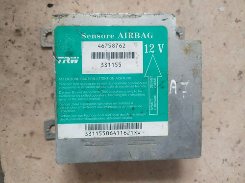 Centralina airbag 12v fiat - centralina,