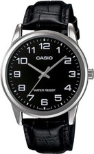CASIO MTP-V001L-1BUDF OROLOGIO UOMO PELLE NERO 39mm SOTTOCOSTO