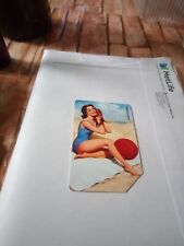 scheda telefonica rara Italiana Usata Pin-up 30/06/2002 Ottima
