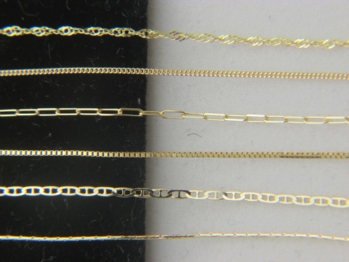 Collana catena oro massiccio