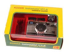 PRL) KODAK 177X INSTAMATIC CAMERA OUTFIT FOTOCAMERA FILM PELLICOLA KAMERA NOS