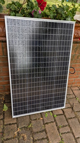 Kit pannello fotovoltaico 120w - pannello,
