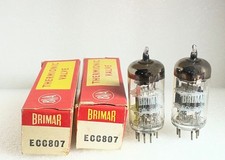 2 tubi NOS Brimar ECC807