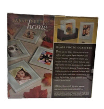 Glass Photo Coasters Sarah