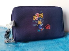 Portafoglio Vintage Originale Onyx, nuovo,color melanzana,anni 90