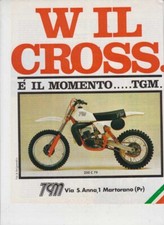 advertising Pubblicità.MOTO TGM 250 C 1979 -MOTOITALIANE MOTOCROSS EPOCA