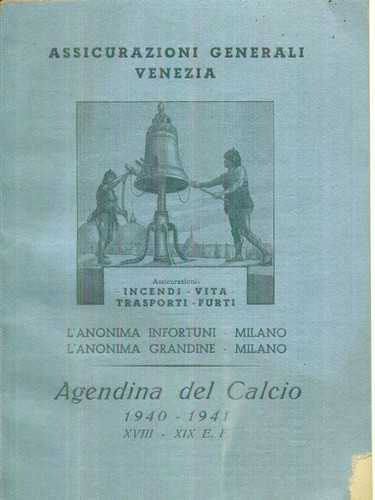 Agendina del calcio 1940 - agendina, 1940/1941