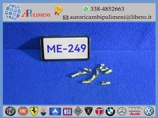 TERMINALE OTTONE CAVO CANDELA BOBINA 10 PZ AUTO EPOCA (ø 0,7 mm)