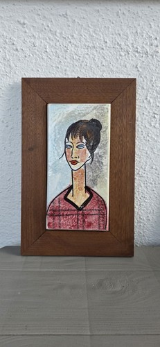 Quadro antico piastrella - su,