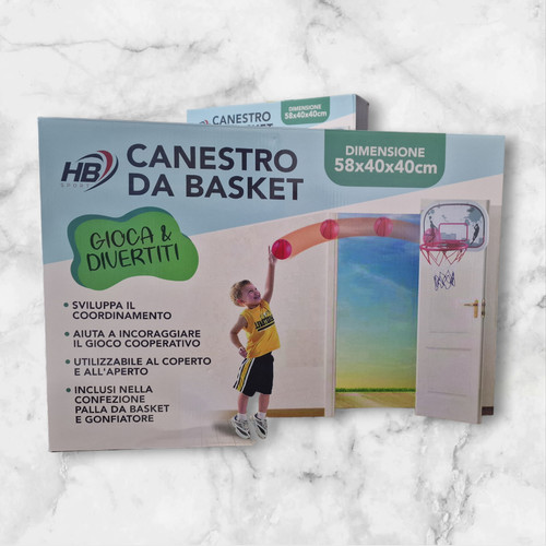 Canestro basket parete muro - parete,