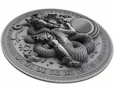 Niue 2018 2$- PERSEUS Silicone