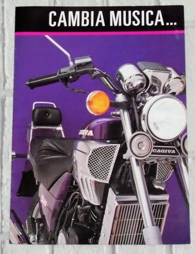 Brochure vendita cagiva 125 - vendita,